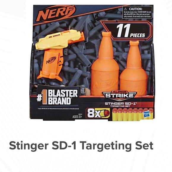 Hasbro Other - Nerf Alpha Strike Stinger SD-1, 11 Pc Blaster Set.
